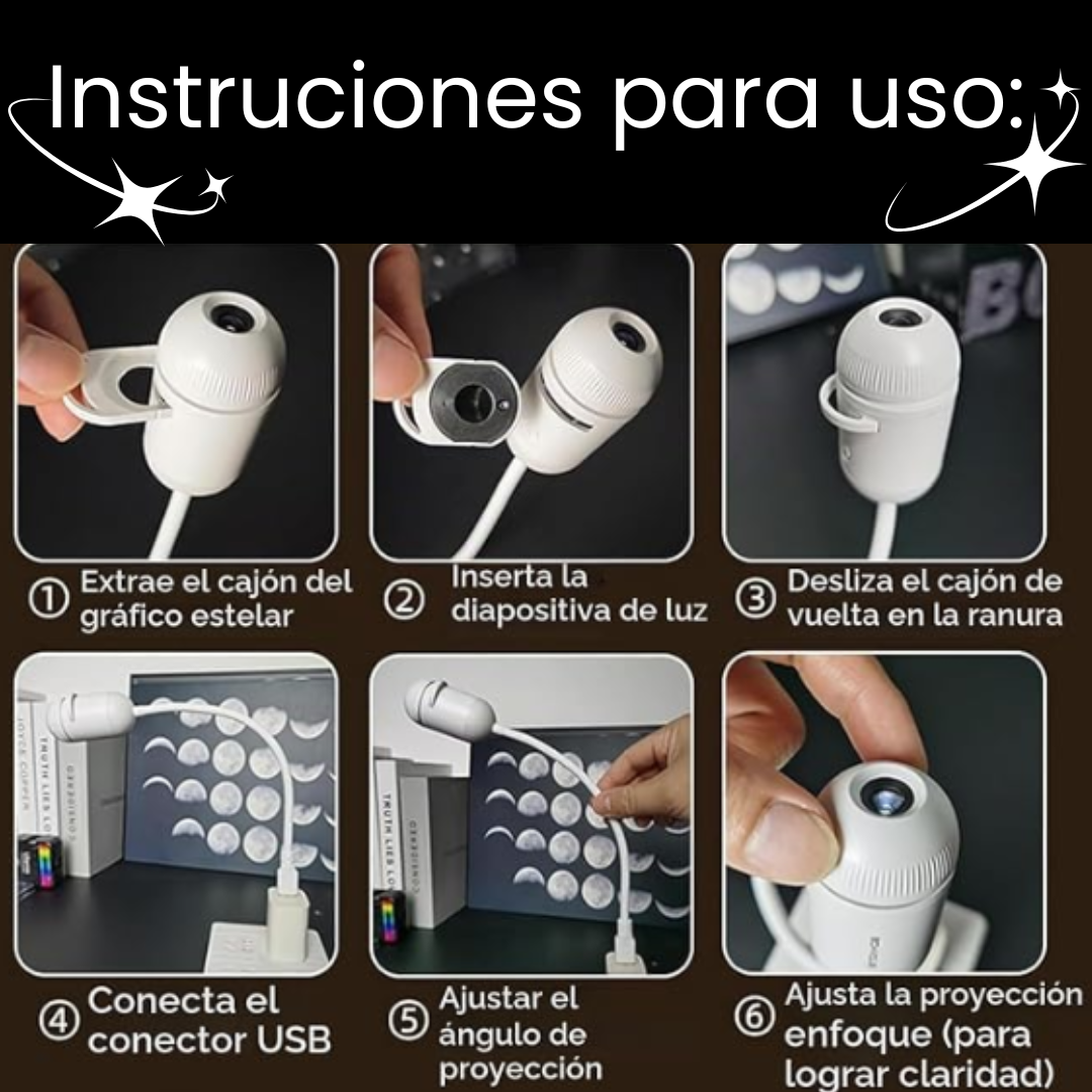 Noches Magicas- Proyector de Galaxias